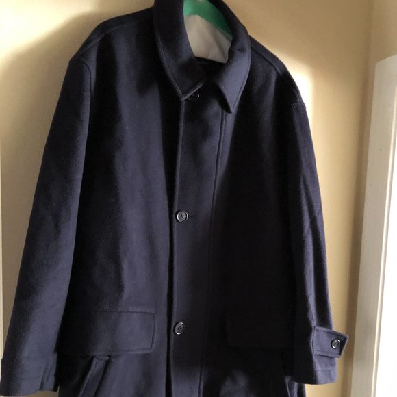 Burberry Men's Navy Coat